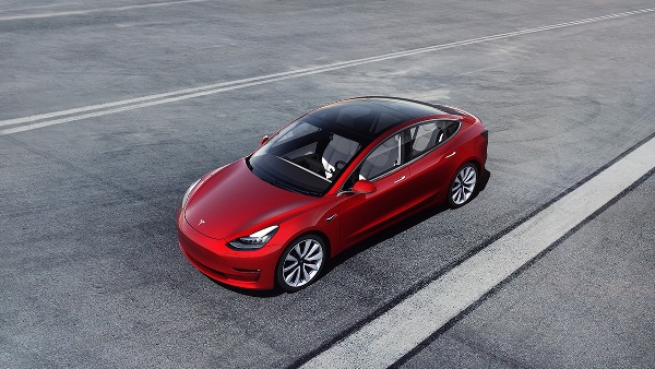 Tesla Model 3, nel 2019 ne sono state immatricolate 1944.